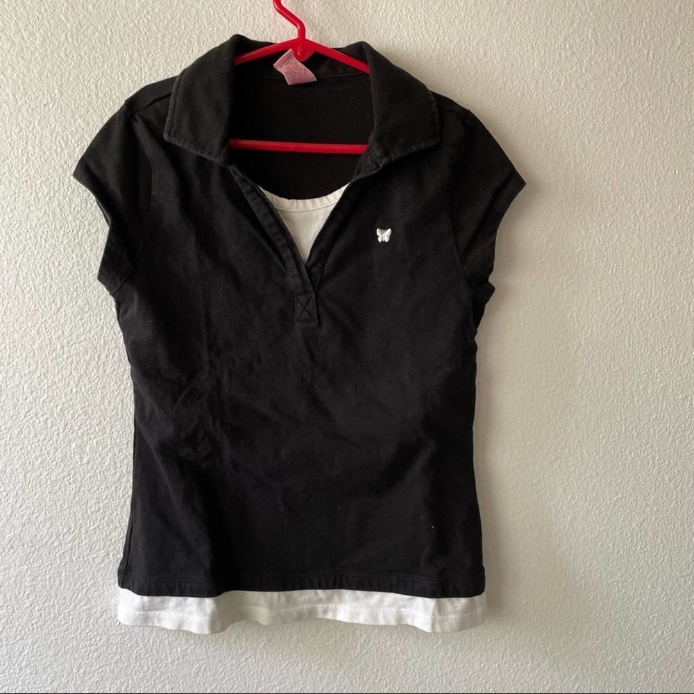 Copper Key Collared Tee